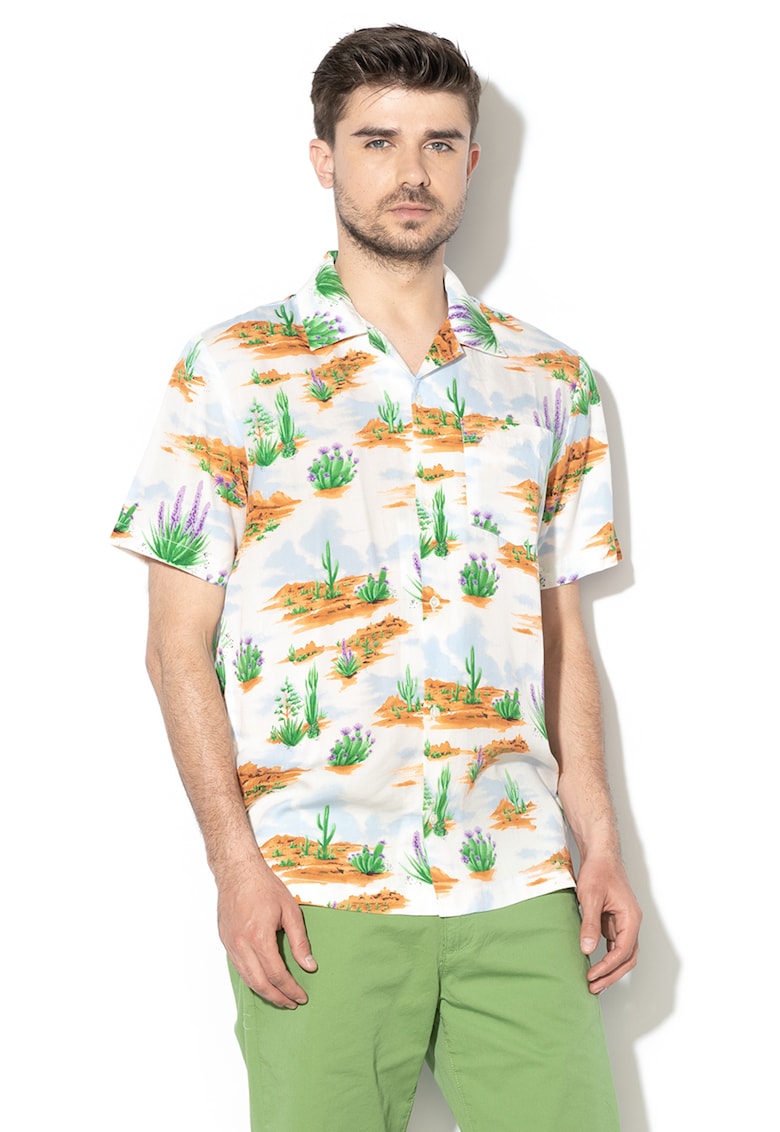 Camasa regular fit de lyocell - Multicolor