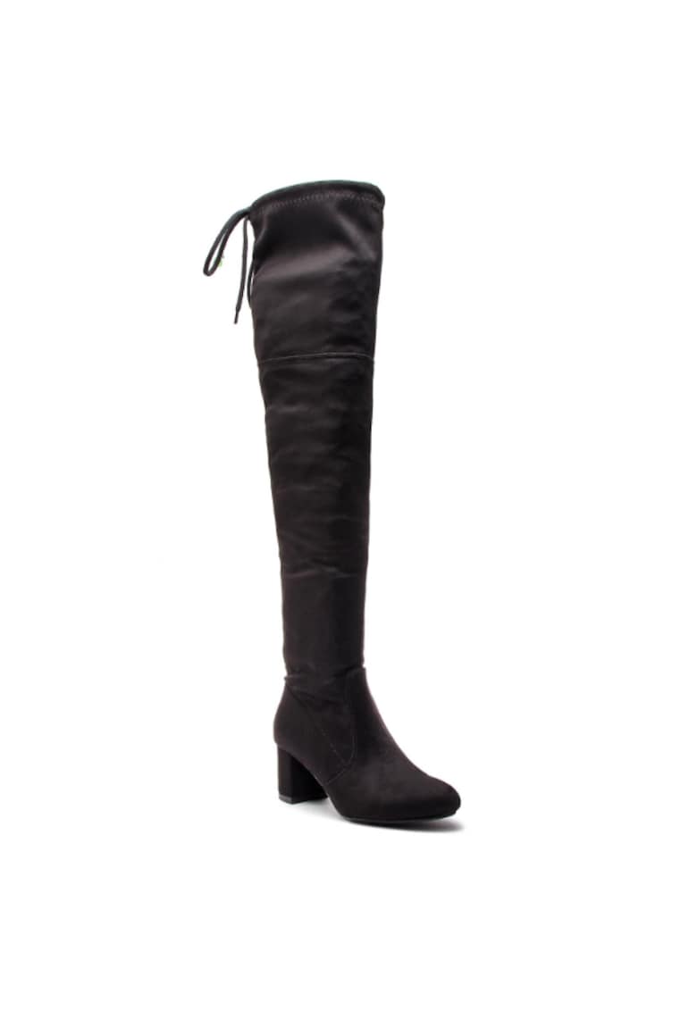 Oferte la Cizme dama -  197621583 - Negru - Textil - Negru