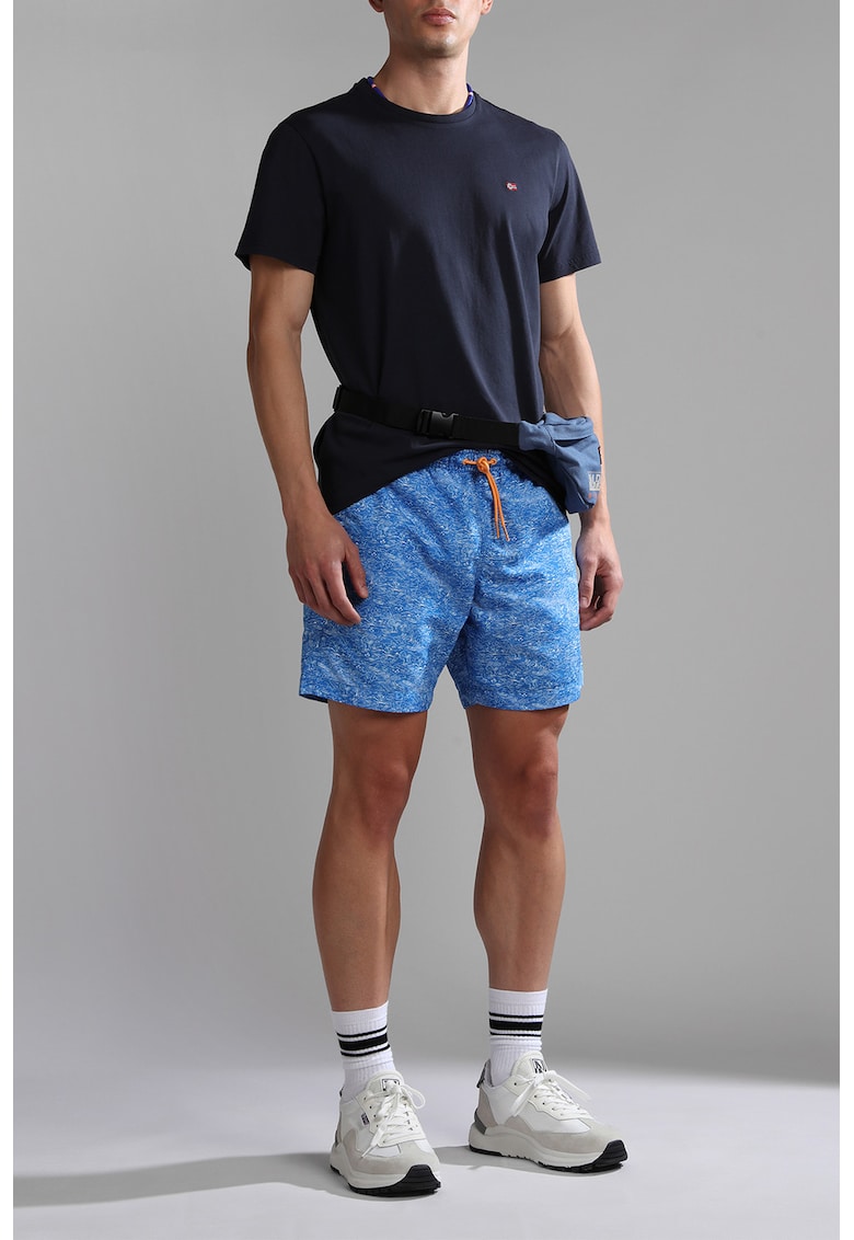 Oferte la Tricou regular-fit de bumbac Salis - Bleumarin