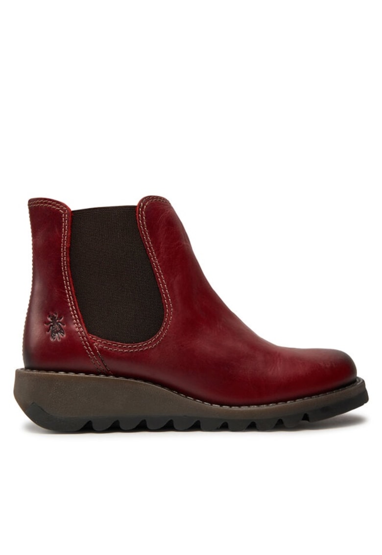 Oferte la Ghete dama  191647909 - Piele naturala - Rosu