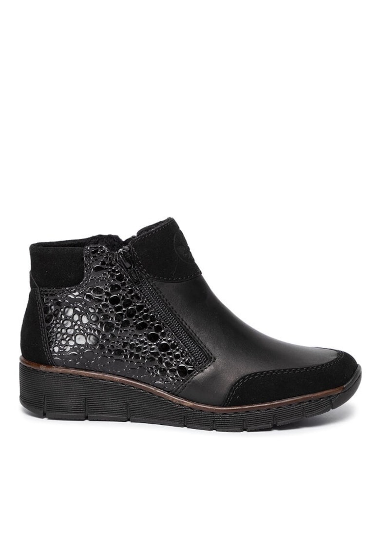 Oferte la Botine dama -  20156995536 - Piele naturala - Negru