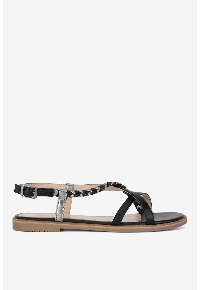 Sandale dama  5905588549451 - Sintetic - Negru - Negru