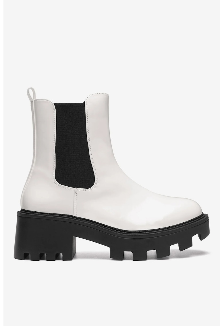 Ghete dama 5905588881117 - Sintetic - Alb - Alb