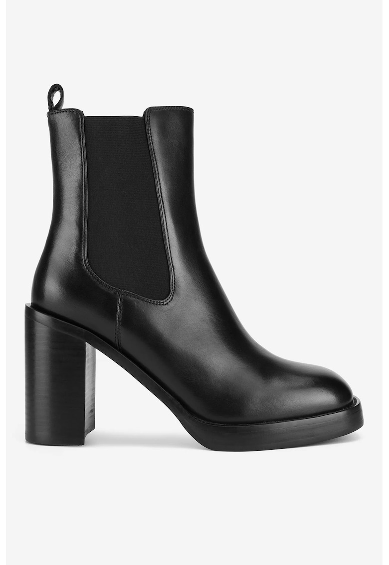 Ghete dama 5905588881698 - Piele naturala - Negru - Negru