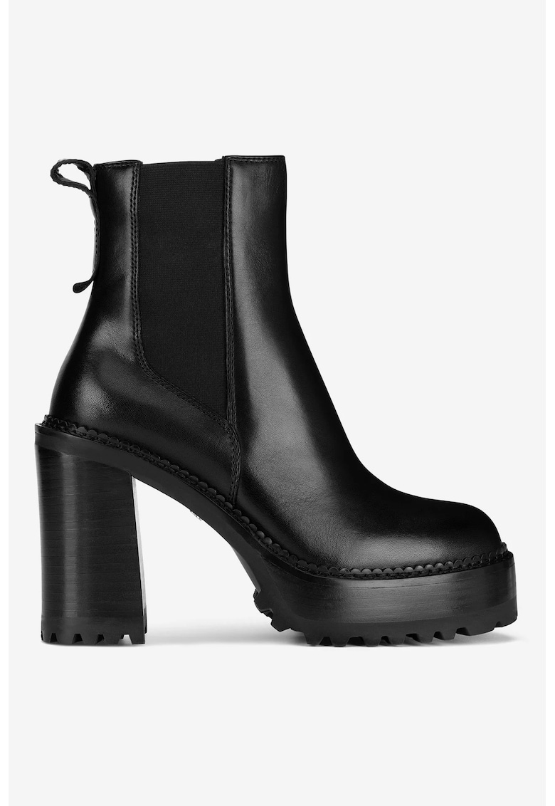 Ghete dama 5905588881469 - Piele naturala - Negru - Negru