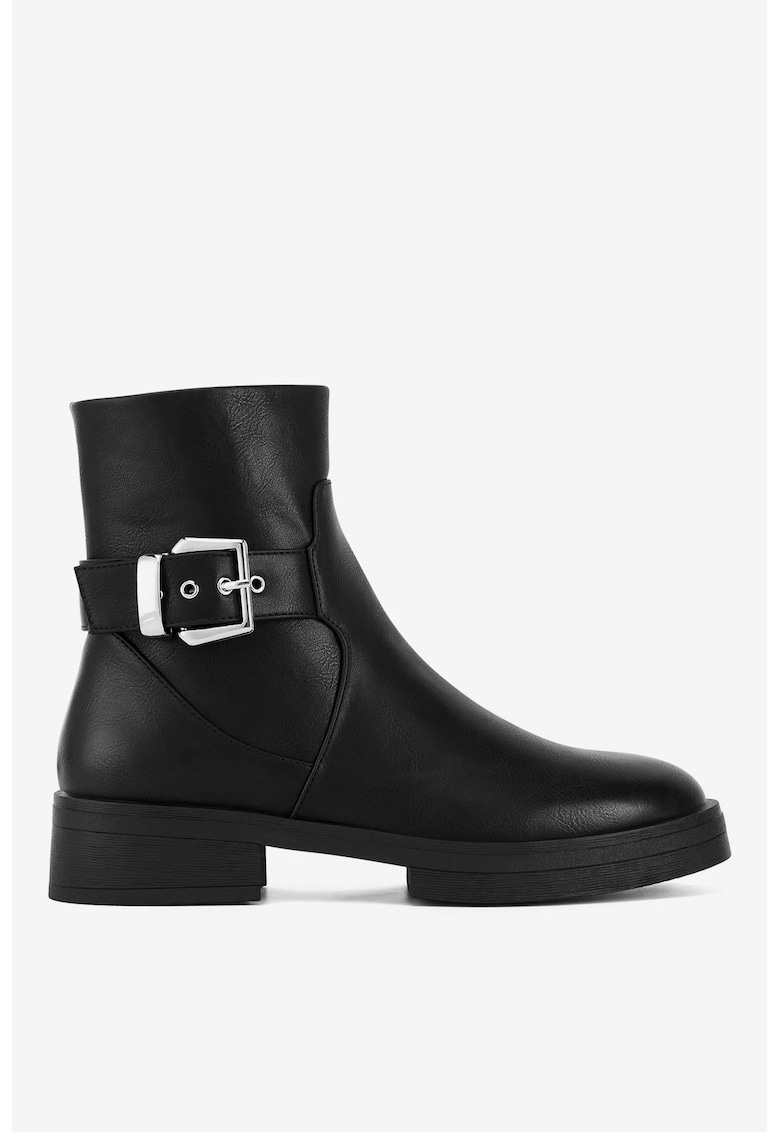 Ghete dama 5905588887560 - Sintetic - Negru - Negru