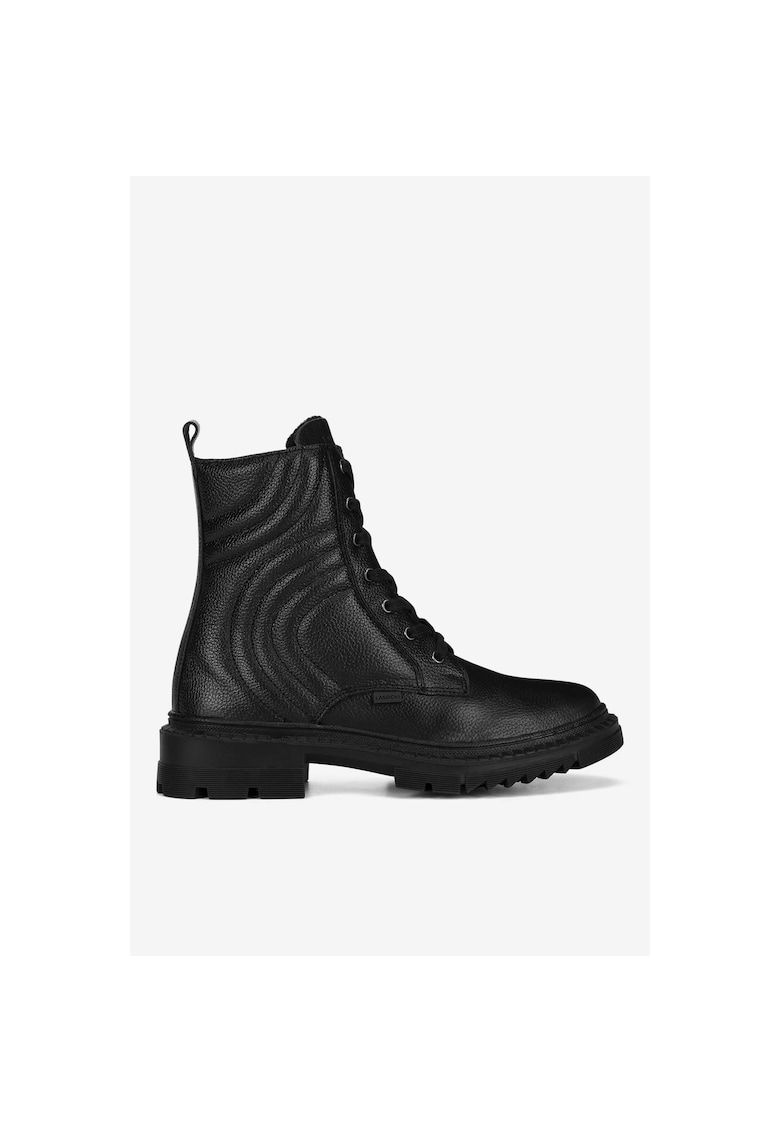 Ghete fete 5905588884729 - Piele naturala - Negru - Negru