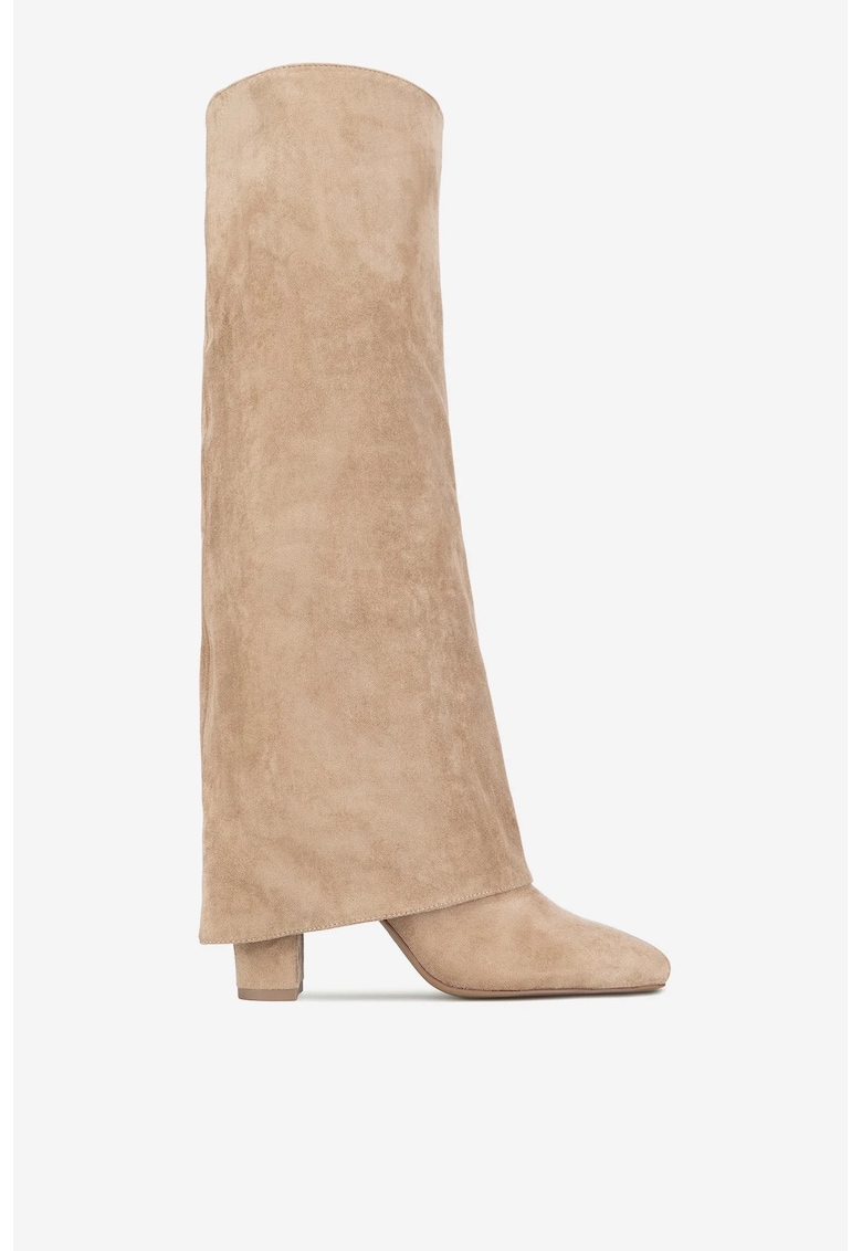 Cizme dama  5905588898269 - Textil - Bej - Bej