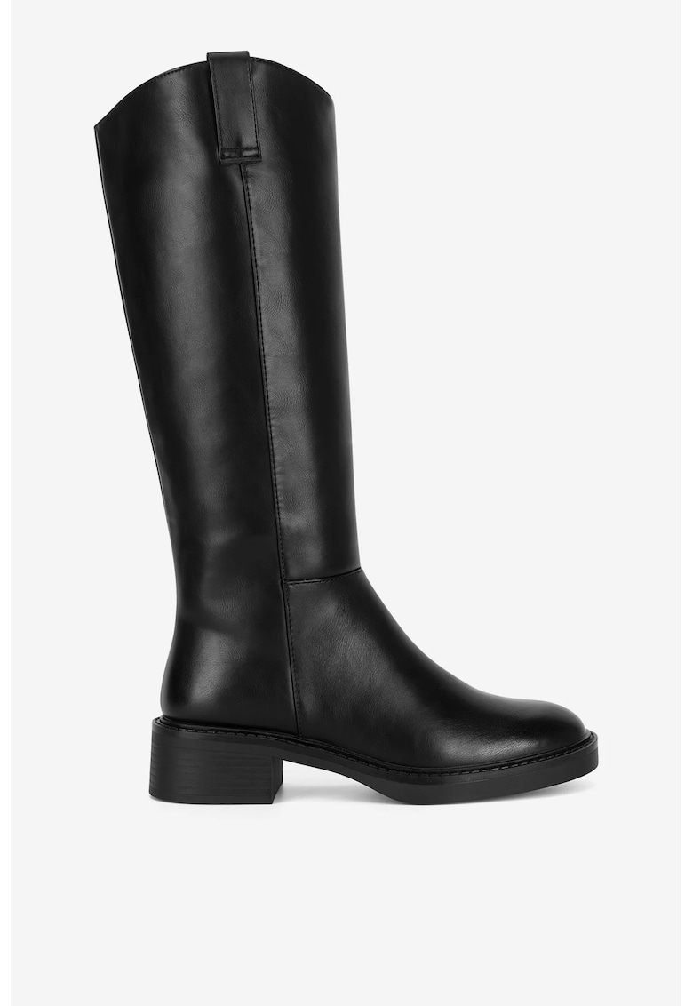 Cizme dama 5905588904205 - Sintetic - Negru - Negru