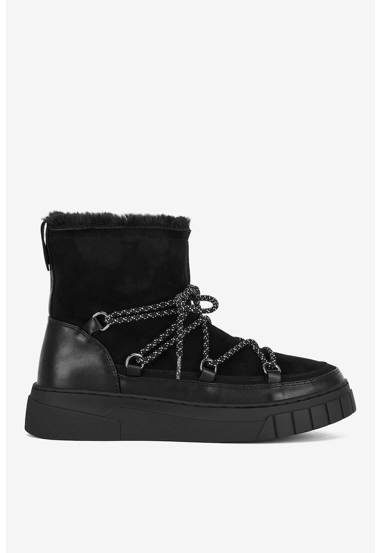 Ghete dama 5905588907756 - Textil - Negru - Negru