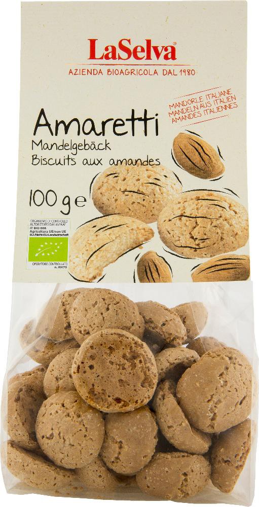 Oferte la Amaretti bio crocant cu migdale, 100g LaSelva