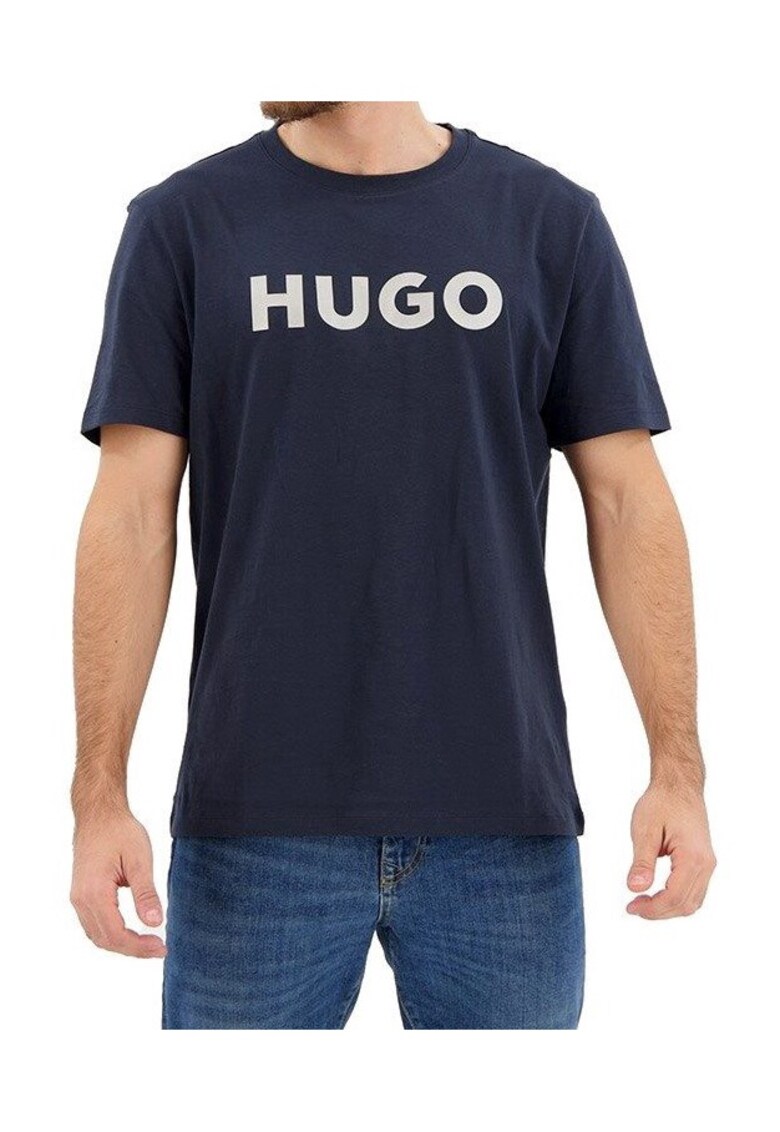 Tricou cu logo pe piept -