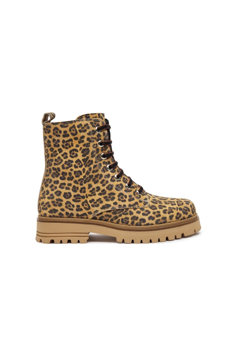 Oferte la Pantofi sport dama -  73418 - Piele naturala - Multicolor