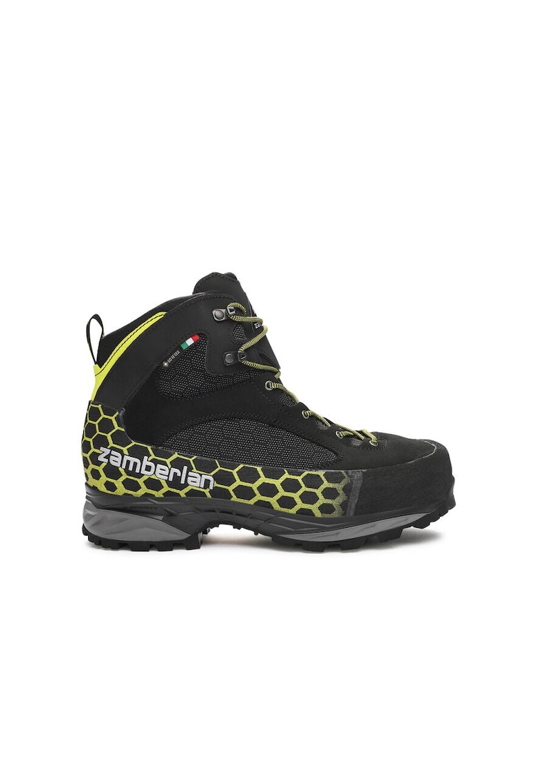 Oferte la Ghete trekking barbati -  66182 - Piele naturala - Negru