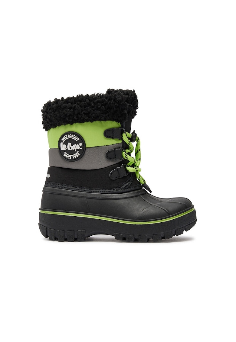 Oferte la Cizme copii -  22600 - Sintetic - Verde - Negru