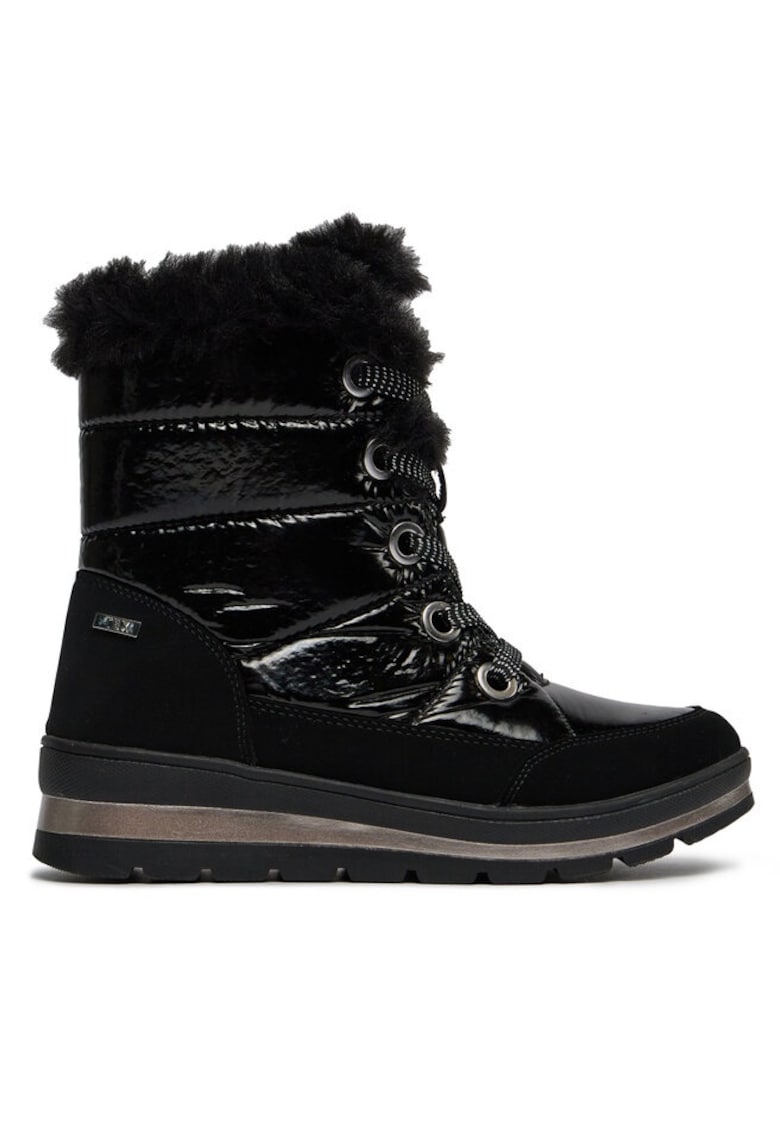 Oferte la Ghete si cizme copii  303527716 - Piele naturala/Textil - Negru