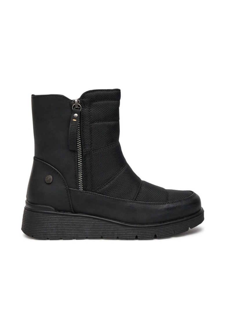Oferte la Botine dama -  51488 - Piele ecologica - Negru