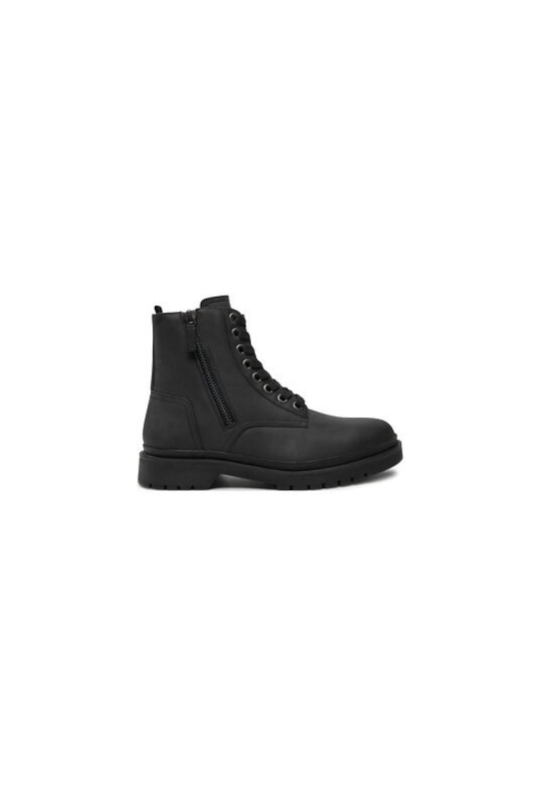 Oferte la Cizme barbati  304430558 - Piele naturala - Negru - Negru