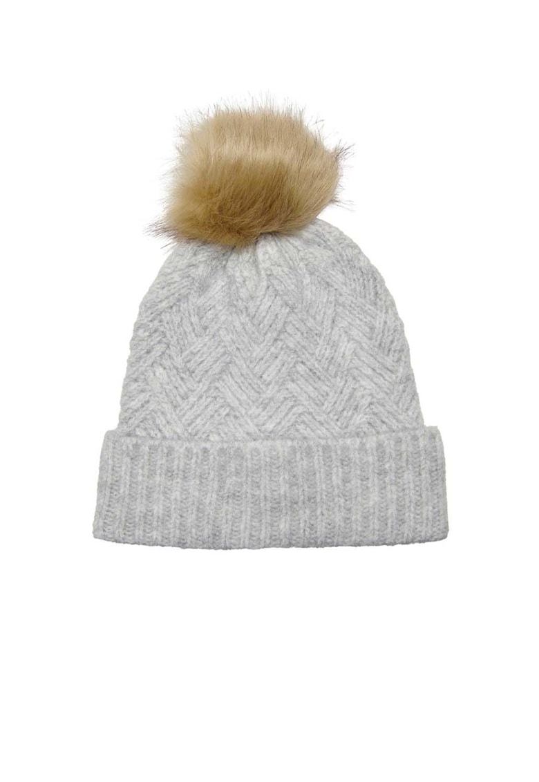 Oferte la Caciula  Onlkate Life - lana - gri melanj - ONE SIZE