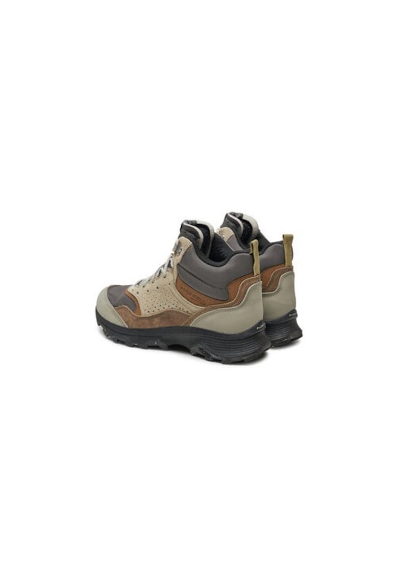 Oferte la Bocanci trekking barbati  304347719 - Piele naturala - Gri - Gri