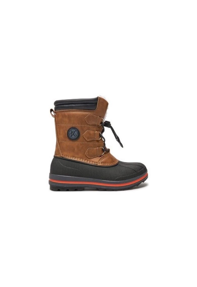 Oferte la Ghete baieti  304342462 - Piele ecologica - Maro - Maro