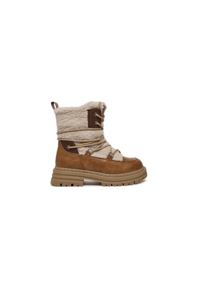 Oferte la Ghete dama  304343100 - Piele ecologica - Maro - Maro