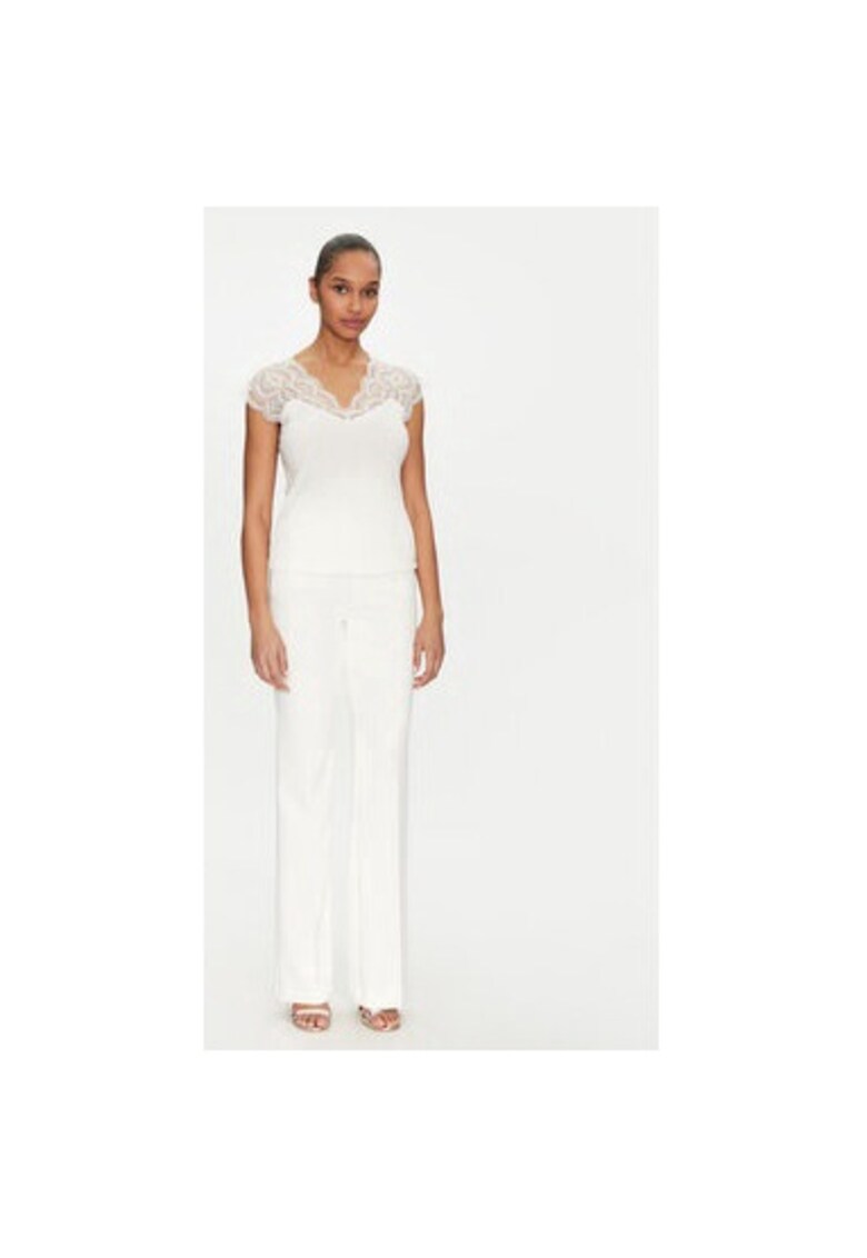 Oferte la Bluza dama -  305252937 - Poliester/Viscoza - Alb - Alb
