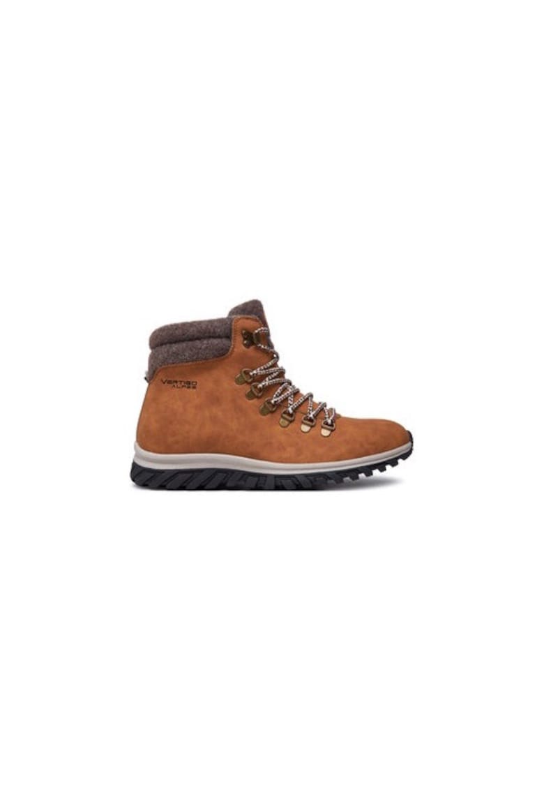 Oferte la Bocanci trekking barbati  Alpes - 304392627 - Piele naturala - Maro - Maro