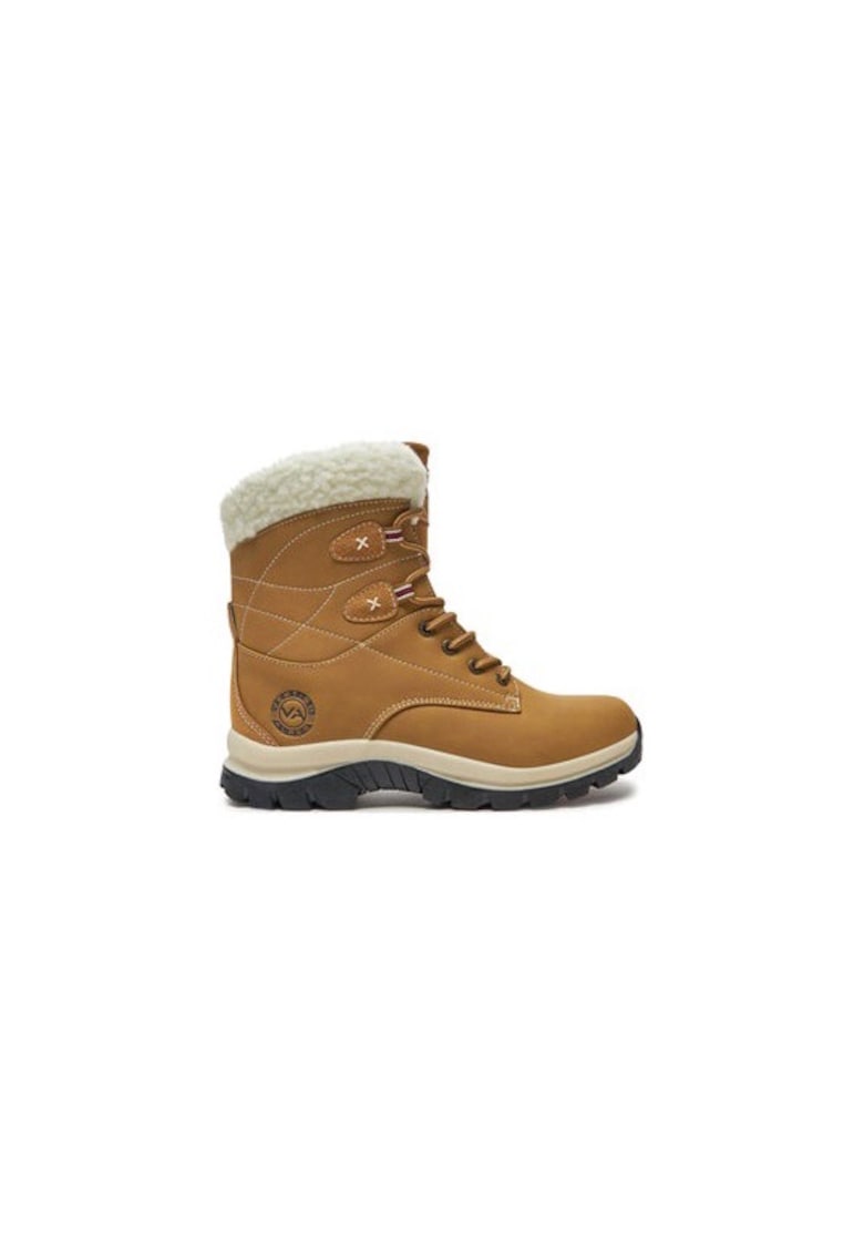 Oferte la Ghete dama  304392207 - Piele ecologica - Maro - Maro