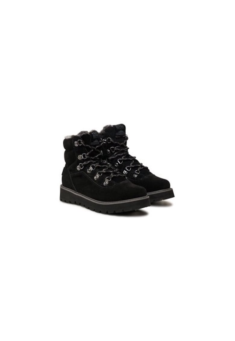 Oferte la Ghete dama  303983321 - Piele naturala - Negru - Negru