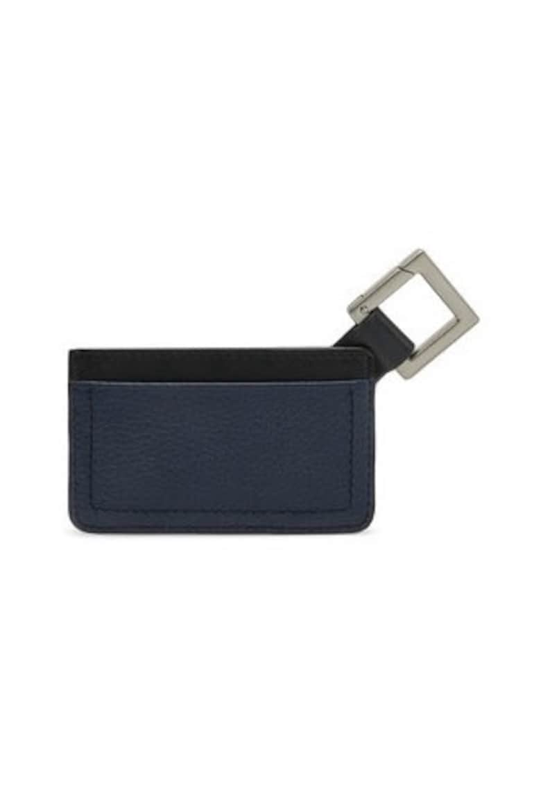 Oferte la Portofel barbati -  etui pentru carduri - piele - negru