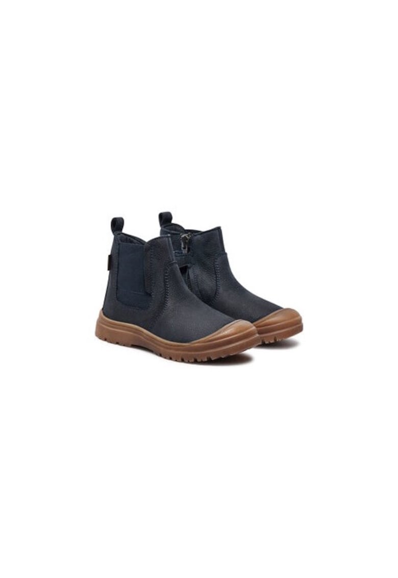 Oferte la Ghete baieti  304390128 - Piele naturala - Albastru - Albastru