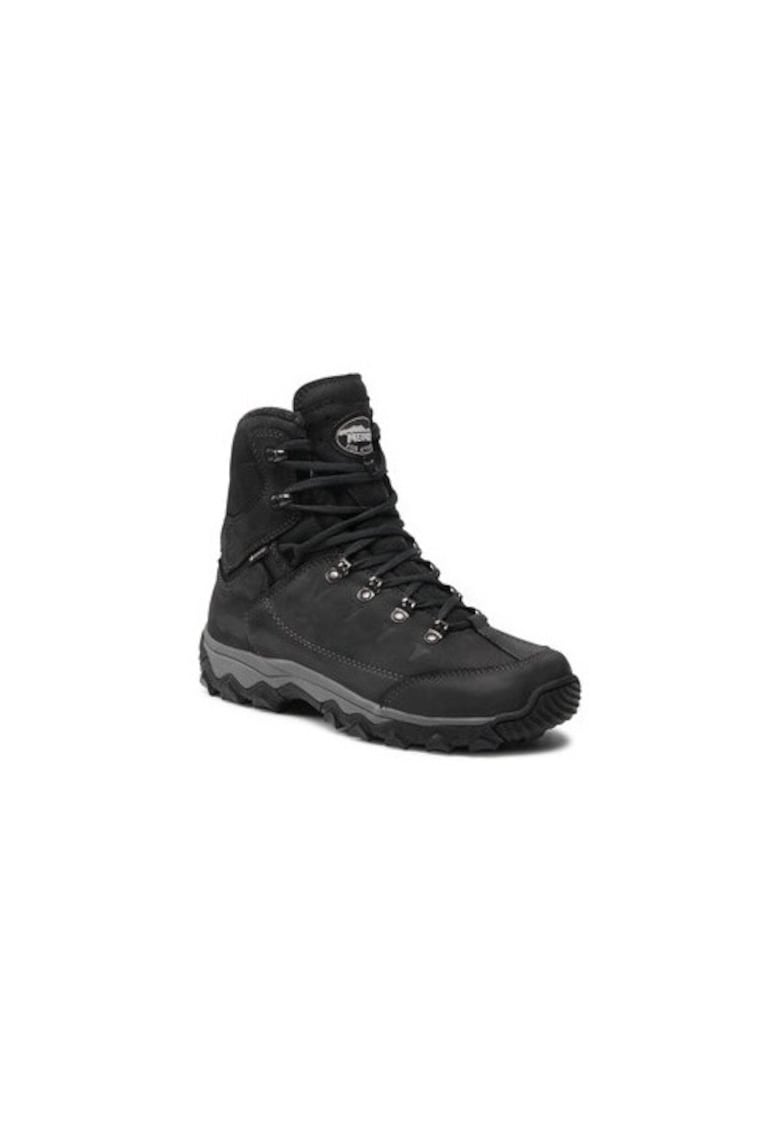 Oferte la Bocanci trekking barbati  209304879 - Piele naturala - Negru - Negru