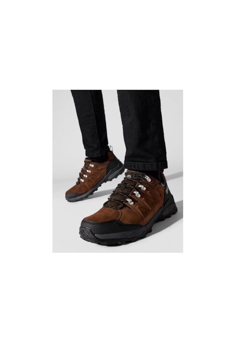 Oferte la Bocanci trekking barbati  209228618 - Piele naturala - Maro - Maro
