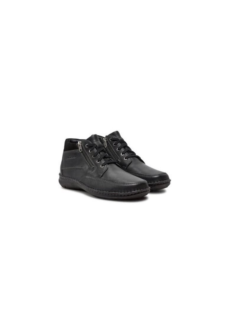 Oferte la Ghete barbati  304274527 - Piele naturala - Negru - Negru