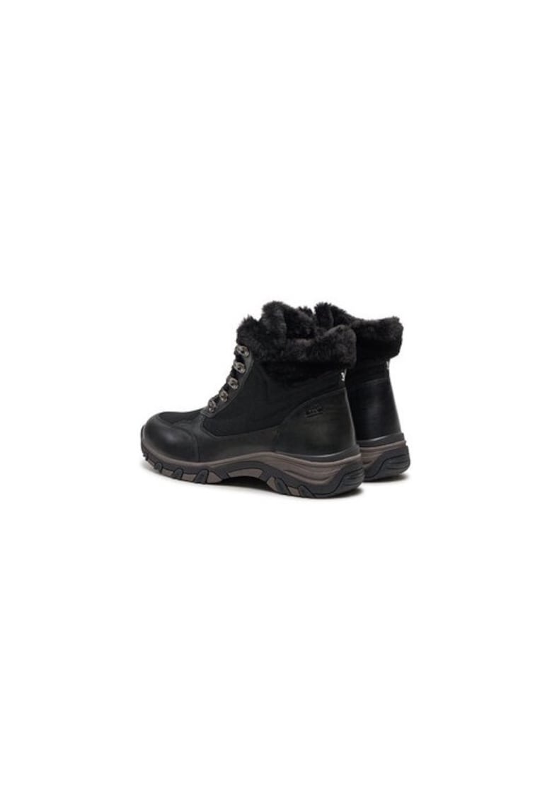 Ghete dama  304317330 - Piele naturala - Negru - Negru