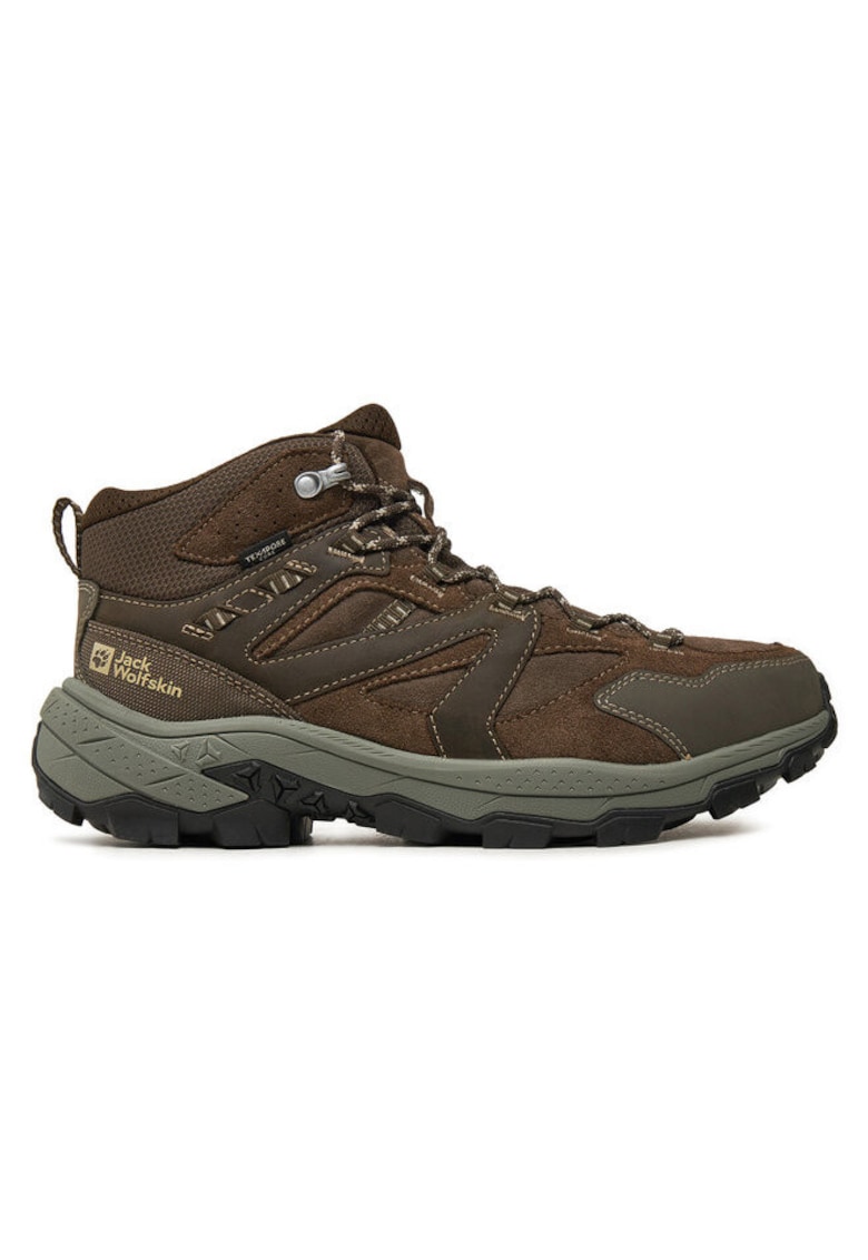 Oferte la Bocanci trekking barbati  304103551 - Piele naturala - Maro - Maro