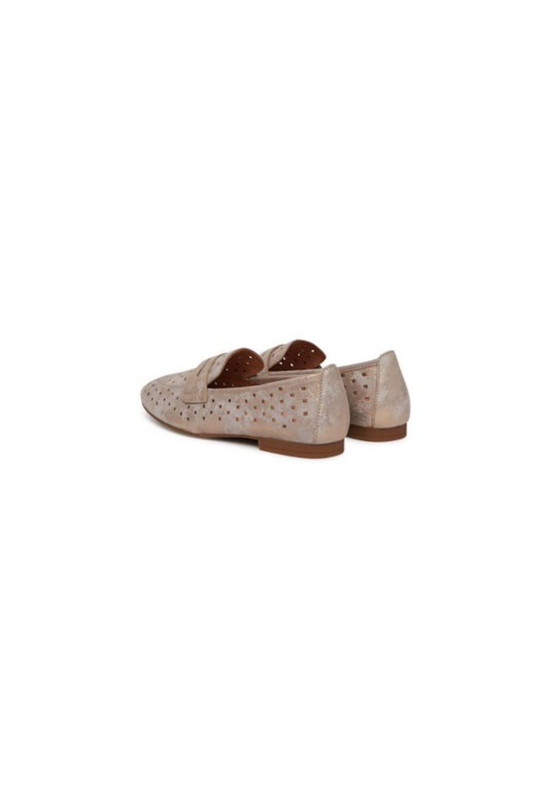 Oferte la Mocasini dama  304982323 - Piele naturala - Bej - Bej