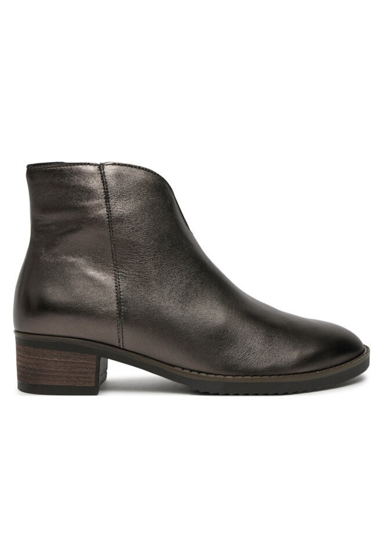 Oferte la Ghete dama  304338892 - Piele naturala - Gri - Gri
