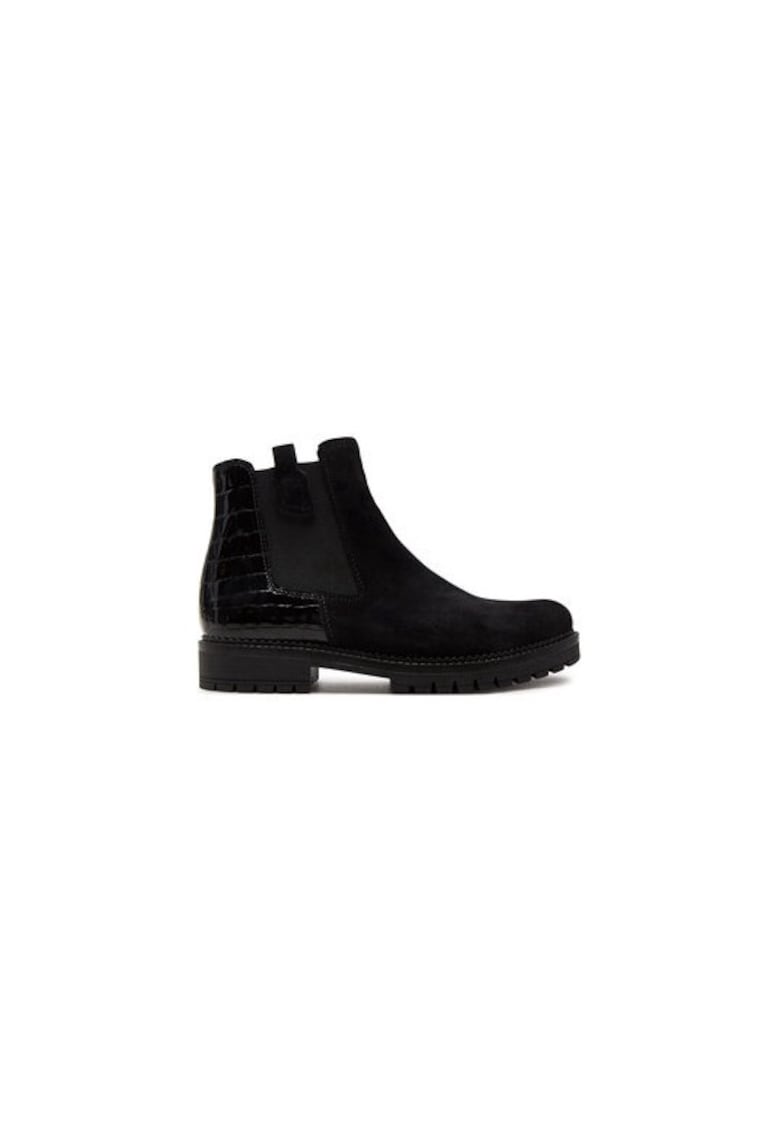 Oferte la Ghete dama  304338519 - Piele naturala - Negru - Negru