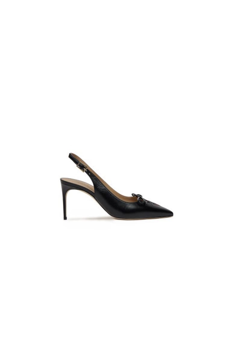 Oferte la Sandale dama  305170330 - Piele naturala - Negru - Negru