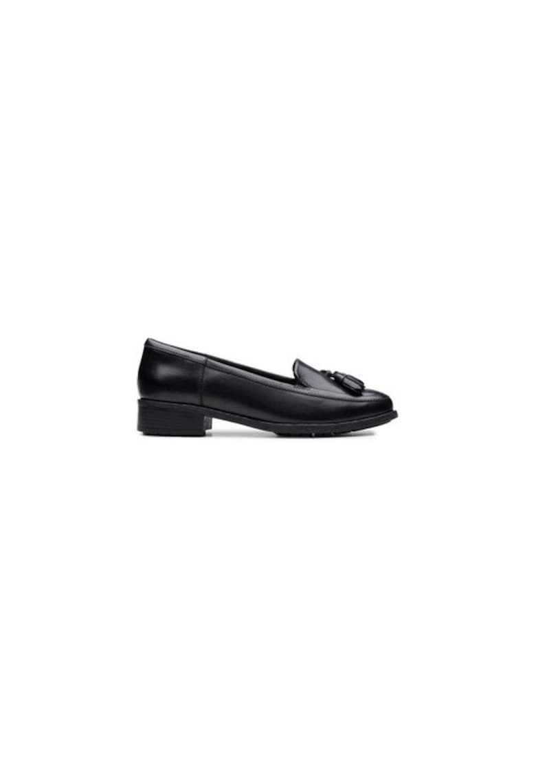 Mocasini dama  304163340 - Piele naturala - Negru - Negru
