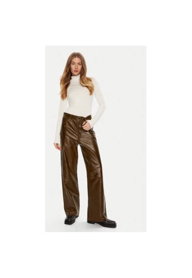 Bluza dama -  304991196 - Viscoza/Poliester - Bej - Bej