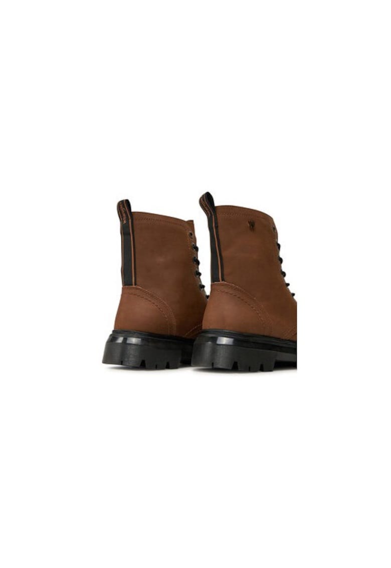 Oferte la Ghete dama  304836565 - Piele ecologica - Maro - Maro