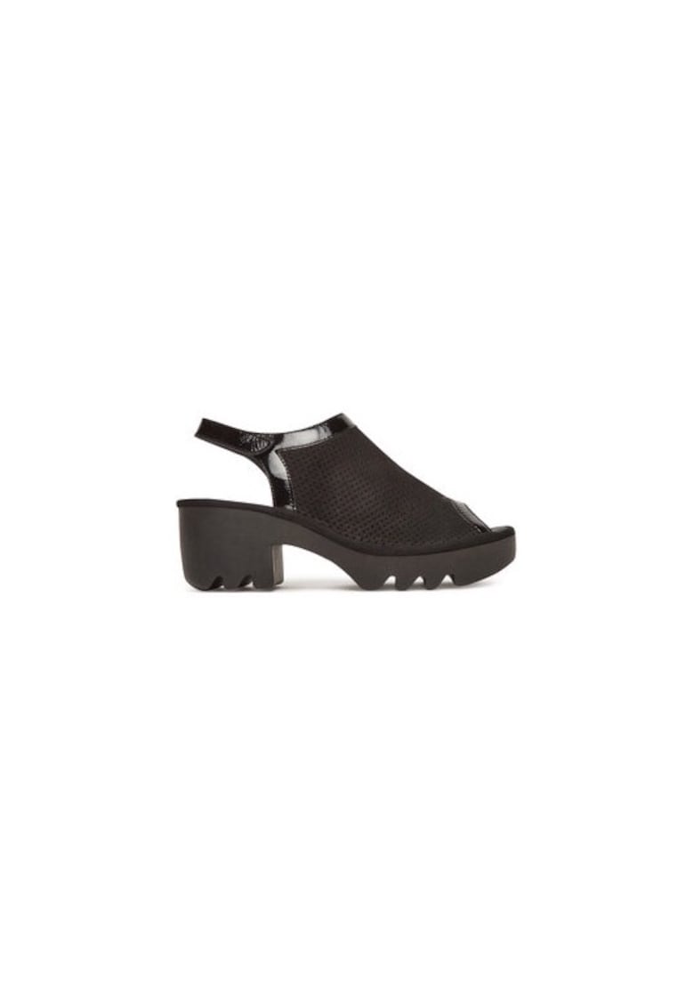 Oferte la Sandale dama  305140838 - Piele naturala - Negru - Negru