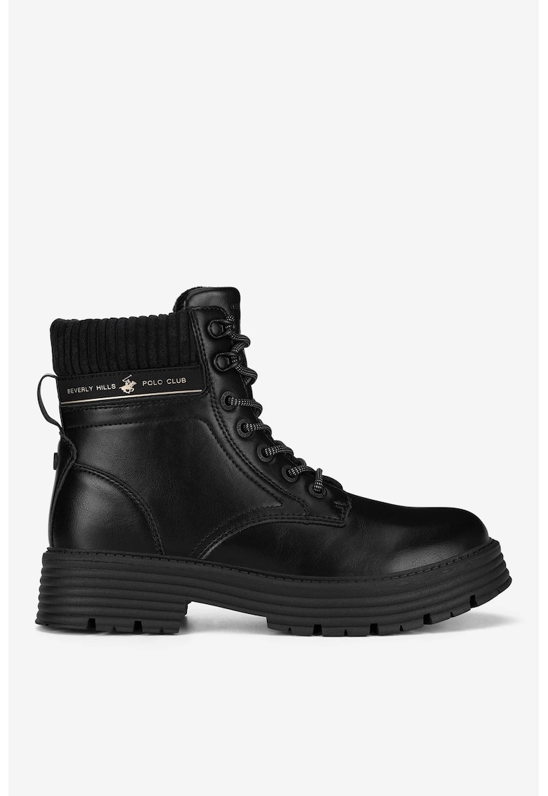 Ghete dama  5903419364266 - Sintetic - Negru - Negru