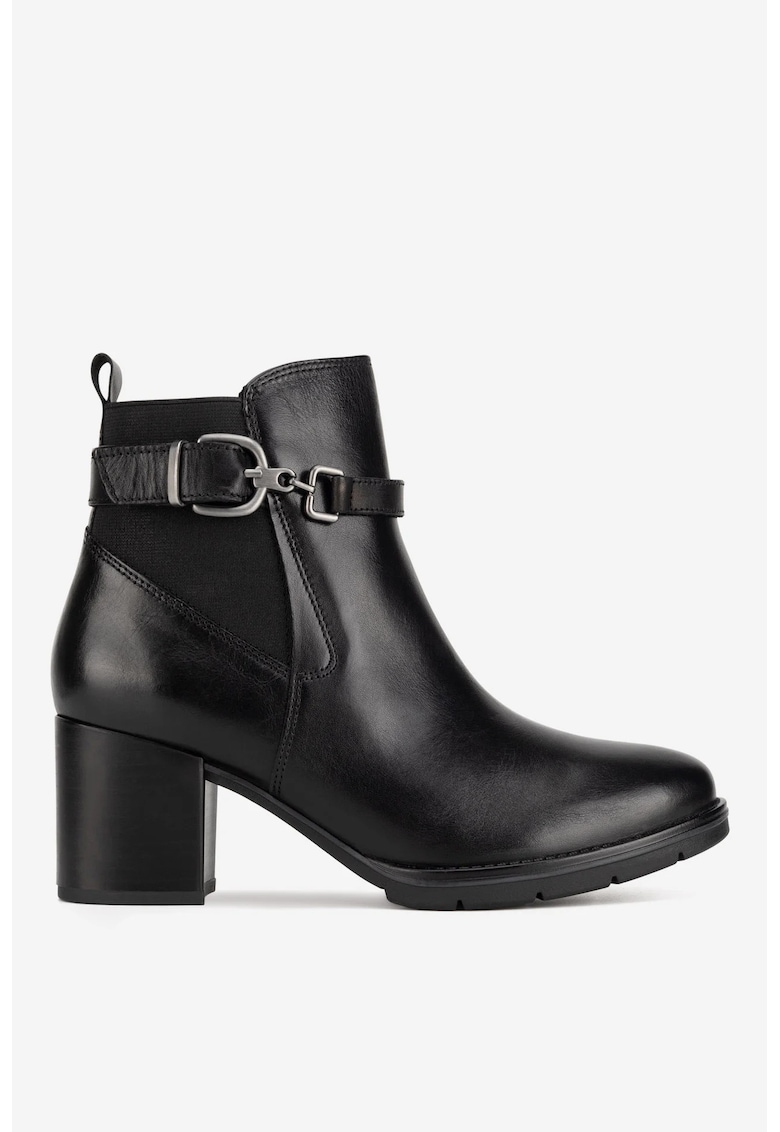 Ghete dama  5903419293115 - Piele naturala - Negru - Negru