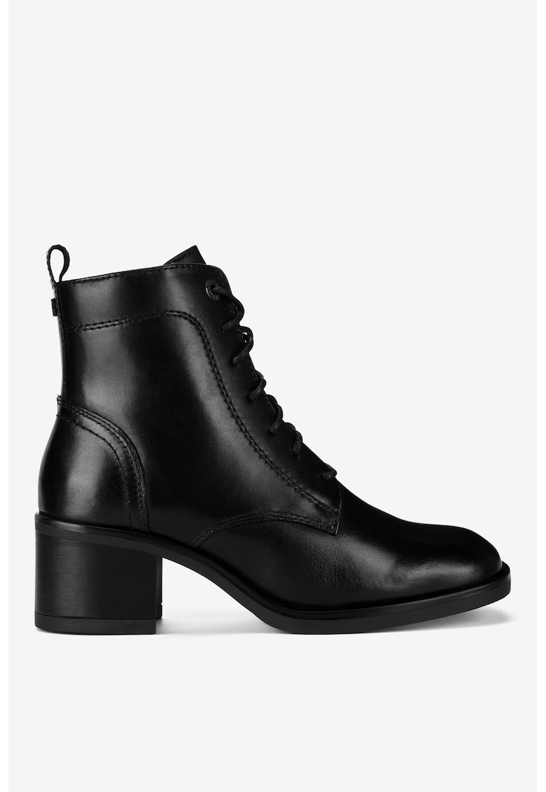 Ghete dama  5903419560804 - Piele naturala - Negru - Negru