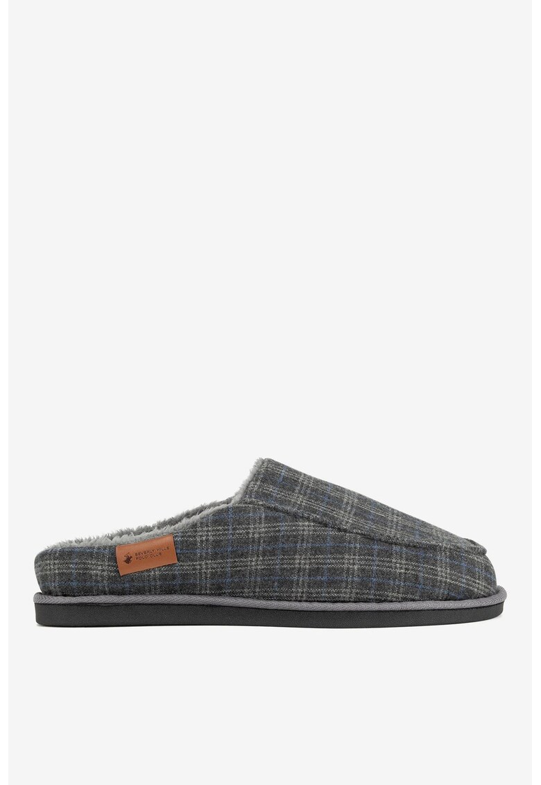 Papuci barbati  5903419627484 - Textil - Gri - Gri