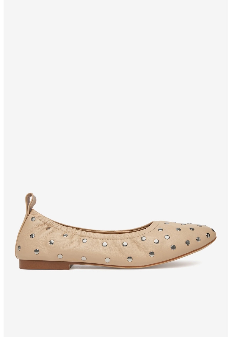 Balerini  5903698297040 - Piele naturala - Bej - Bej